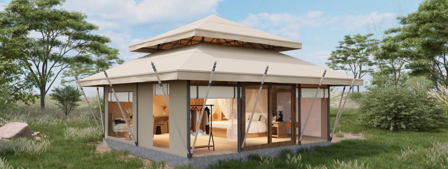 江北区户外野奢帐篷